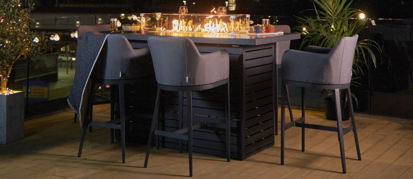 Which type of fire pit table suits your garden? 