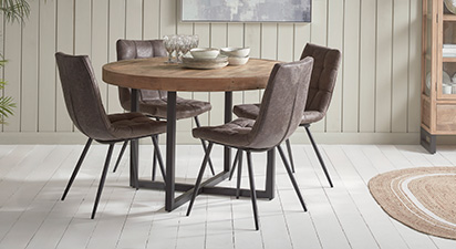 Raven Round Dining Table