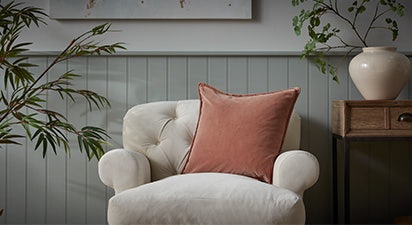 Pink Velvet Cushion Cover
