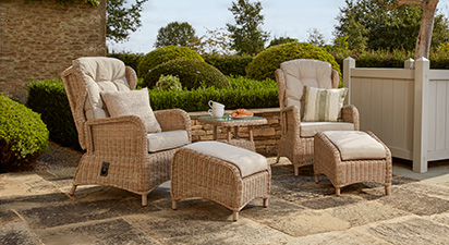 Oakham Reclining Bistro Set