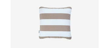 Latte Striped Scatter Cushion 38x38cm