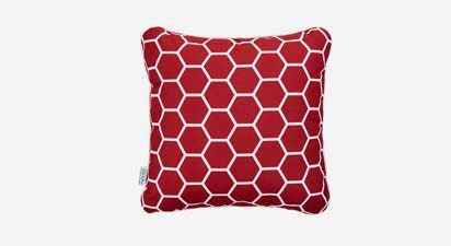 Cherry Red Scatter Cushion 38x38