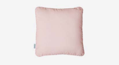 Solid Pink Scatter Cushion 38x38