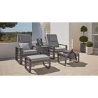 Belgravia Lounge Chairs and Drinks Table Set