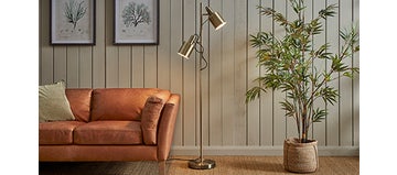 Maddy Gold Floor Lamp