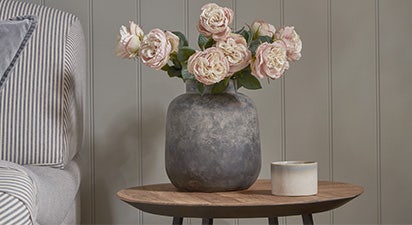 Charcoal Speck Vase