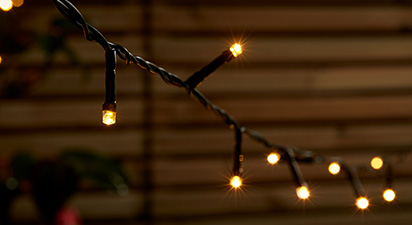 400 Duo Bulb LED Christmas String Lights