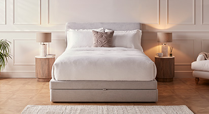 Adler King Bed - Taupe