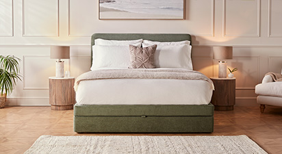 Adler King Bed - Green
