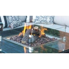 Ceramic Logs and Lava for Square Firepit
