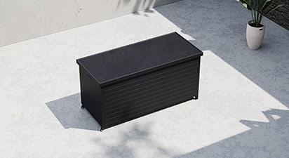 Aluminium Small Storage Box - Black