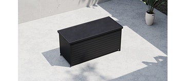 Aluminium Small Storage Box - Black