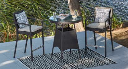 Bar Bistro Table & Bar Stools Set
