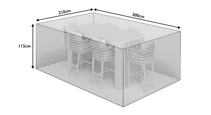 6 Seat Bar Set Cover