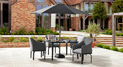 Belgravia 4S - 4 Seat Dining Table Set