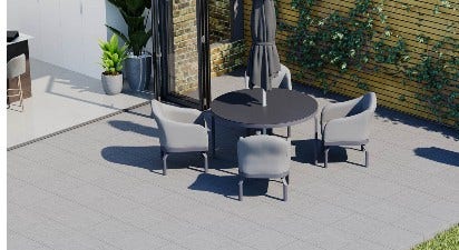 Belgravia 4R - 4 Seat Dining with Round Table