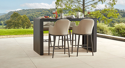 Birkin 4C - 4 Seat Bar Set - Greige