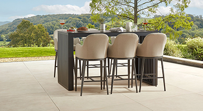 Birkin 6C - 6 Seat Bar Set - Greige