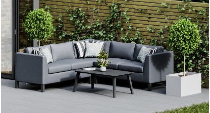 Birkin Corner Sofa Set