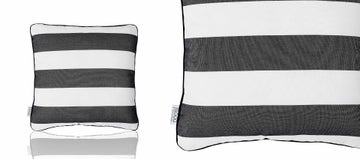 Scatter Cushion - Grey Striped