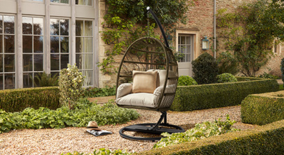 Bondi Hanging Egg Chair - Olive