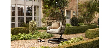 Bondi Hanging Egg Chair - Olive