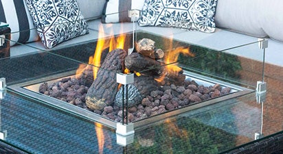 Ceramic Logs for Firepit