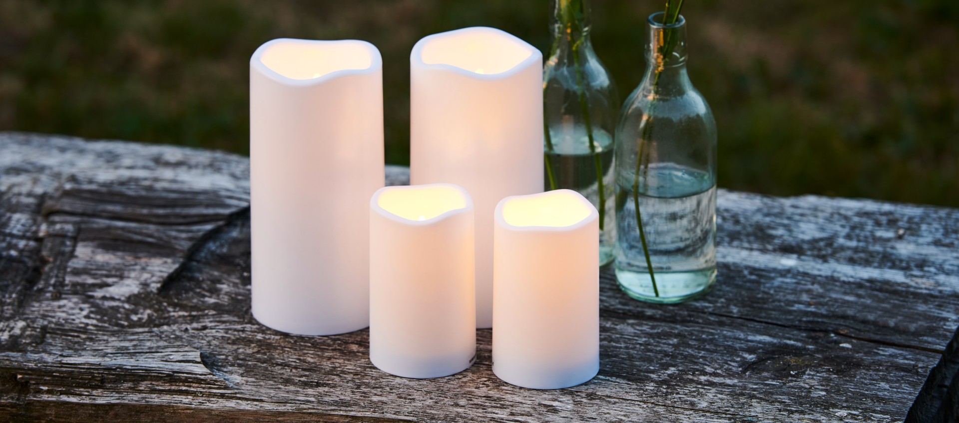 Electric shop outdoor candles