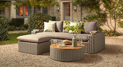 Eden Chaise Sofa Set