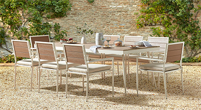Ellis 8S - 8 Seat Dining Set