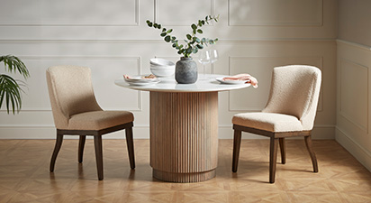 Elmington Round Dining Table 110x110x75cm