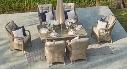 Eton 6S - 6 Seat Dining Set