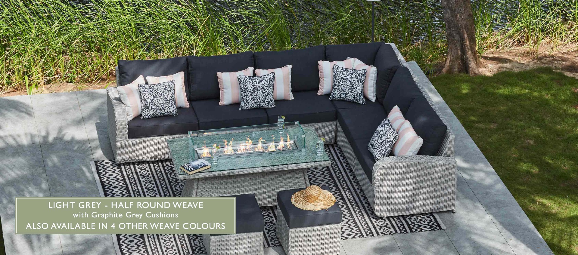 Half shop corner sofa