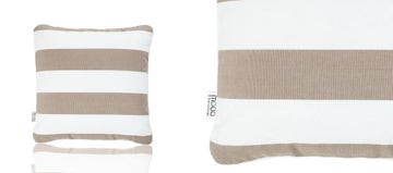 Scatter Cushion - Latte Striped