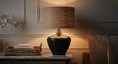 Mango Wood Table Lamp