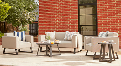 Mason 10X - 2 Seat Sofa with Coffee Table and Armchairs