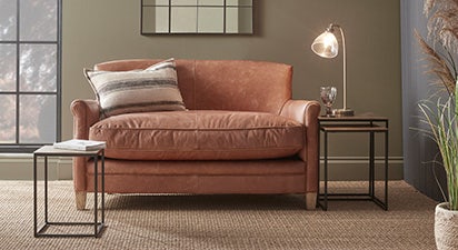 Coune Leather Sofa