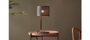 Metal Mesh Desk Lamp