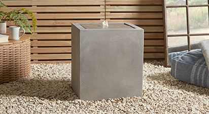 Stonelite Medium Cube Fountain