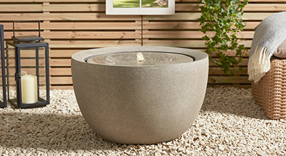Rounded Base Water Fountain