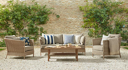 Porto 10B - 2 Seat Sofa & Armchairs Set