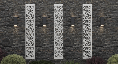 Puzzle Small 8mm Thick Decorative Screen (Individually Sold)