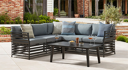 Salone Corner Sofa Set