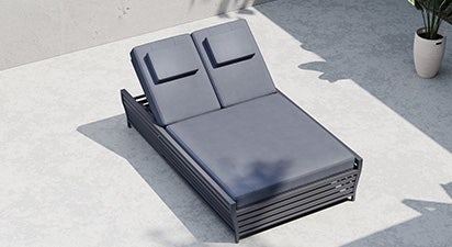 Salone Double Sunlounger