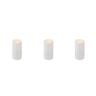 Outdoor Classic Electric Candle Large Set of 3