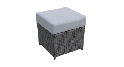 1 x Mini Footstool - Grey