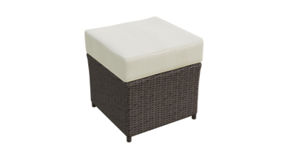 1 x Mini Footstool - Brown