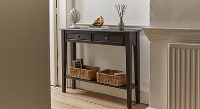 Camille Console Table - Black