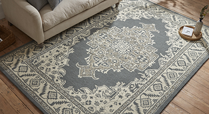 Bronte Shadow Wool Persian Rug 200x290cm