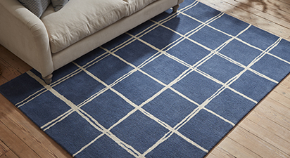Albany Grid Marine - 160x230cm